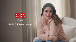 UNIQLO Fleece Jacket Collection featuring Kareena Kapoor Khan [upl. by Fillian]