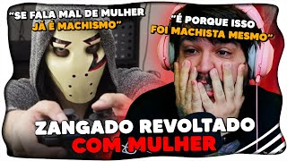 YOUTUBER ZANGADO Revoltadinho com MULHERES em JOGUINHO [upl. by Nuahsyar]