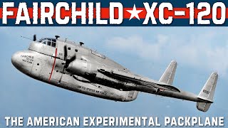 The Experimental Packplane  Fairchild XC120  Aviation Prototypes  Documentary [upl. by Auhs]