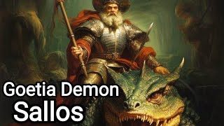 The Ars Goetia Demon Sallos  Demonology Explained [upl. by Blen]