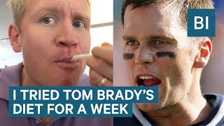 I Tried The Tom Brady Diet And Nutrition Plan [upl. by Spohr]