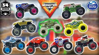 SPIN MASTER MONSTER JAM SERIES 34  164 SCALE [upl. by Maggs]