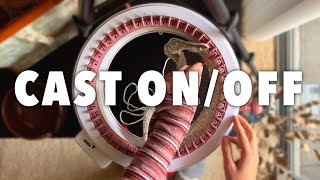 How to Cast OnOff of the Sentro Circular Knitting Machine  Sentro School [upl. by Ruth]