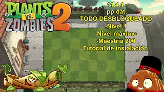 PvZ 2 1141  ppdat TODO DESBLOQUEADO  Tutorial [upl. by Thurstan]