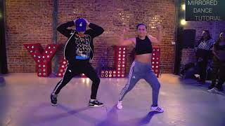 THOTIANA  Blueface Dance  Matt Steffanina amp Deja Choreography MIRROR DANCE TUTORIAL [upl. by Esinnej872]