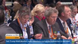 CDUParteitag Antragsdebatten Teil I am 07122016 [upl. by Wellington72]