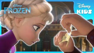 The Magic of Elsa’s Royal Ceremony 👑❄️  Frozen  Disney Kids [upl. by Nniroc]