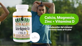 Calcio Magnesio Zinc  Vitamina D3  Xtralife  100 Tabletas vitamincenterperu xtralifeperu [upl. by Attelrahs]