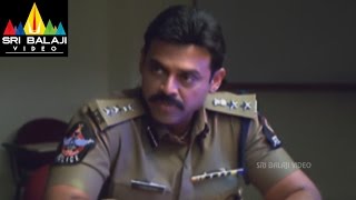 Gharshana Movie Venkatesh Intro Scene  Venkatesh Asin  Sri Balaji Video [upl. by Elexa]