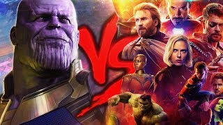 Vingadores VS Thanos  Duelo de Titãs ESPECIAL VINGADORES GUERRA INFINITA [upl. by Egap]