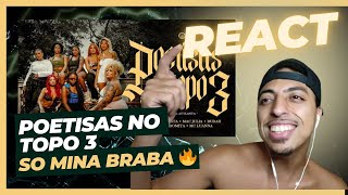 Poetisas no Topo 3 REACT F1RSTMC [upl. by Roswald]