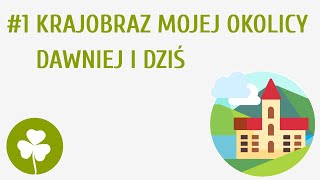 Krajobraz mojej okolicy dawniej i dziś 1  Moje najbliższe otoczenie [upl. by Gredel332]