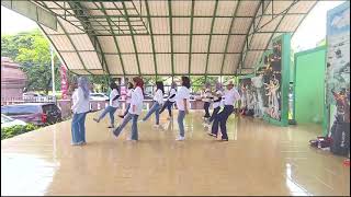 Dr dance floor line dance by Arifin instruktur [upl. by Ahsaei]