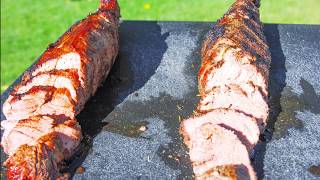 Grilled Pork Loin on the BBQ  How to Grill Pork Tenderloin [upl. by Chariot]