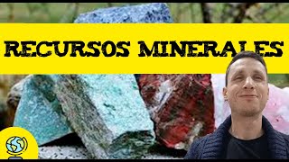 Los recursos minerales 💎 que son [upl. by Dnaltiac776]