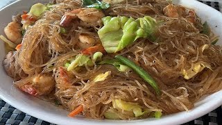 Sotanghon guisado recipe Stir fry vermicelli recipe [upl. by Iliam]