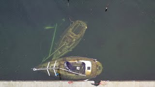 Nach der Jahrhundertsturmflut Bergung der Segelboote in Wassersleben [upl. by Staw]