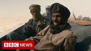 Fleeing the shifting sands of the Sahara desert due to climate change  BBC News [upl. by Dibri]