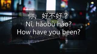 Lyrics ERIC 周兴哲  NI HAO BU HAO 你 好不好【HOW HAVE YOU BEEN】 [upl. by Yendor]