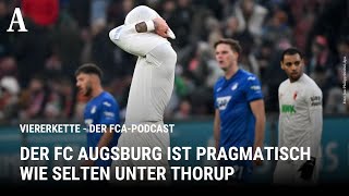 Torlos gegen Hoffenheim Der FCA ist pragmatisch wie selten unter Thorup  Viererkette  der [upl. by Marga]