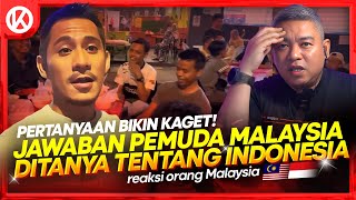 Jujur‼️ Pandangan Pemuda Malaysia Tentang Indonesia 🇮🇩🇲🇾 Reaction [upl. by Zehc]