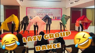 Lazy Group Dance  Funny Dance  KLE Law College Of Kalamboli  FYLLB Students  AppLAWse [upl. by Fairlie]