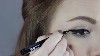 Kolay Eyeliner Nasil Cekilir Easy Tips for Applying Eyeliner  Aslı Özdel [upl. by Bond]