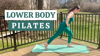 20 MIN LOWER BODY PILATES No Equipment  Glutes Quads Hamstrings amp Calves Workout [upl. by Nered]