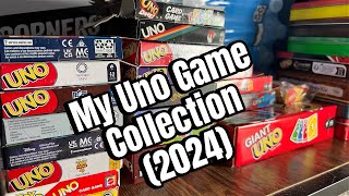 My Uno Game Collection Video 2024 [upl. by Naeerb]