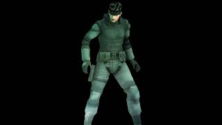 MGS2 ost VR MISSION MGS1 SNAKE Sneaking [upl. by Irek]