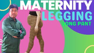 How To Make Maternity Legging Long Pant Pattern  Maternity Leggings  Winda Cad Tutorial [upl. by Akemot]