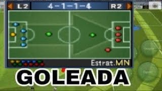 Formación Ofensiva  para golear en tu tiempo sin lag  formación de kayto  pes 6 online [upl. by Holmes]