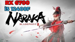 Naraka Bladepoint RX 6700  i5 12400f  Highest Settings  Benchmark [upl. by Tabbatha]