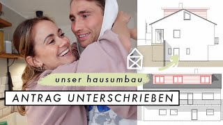 Jetzt gehts los Bauantrag für unser Haus unterschreiben  leckere Rezepte  MANDA Vlog [upl. by Monjan]