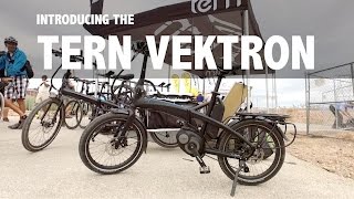 First Look The Tern Vektron Folding Electric Bike [upl. by Alistair]