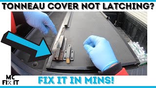 Tonneau Cover Not Latching  FIXED DYI [upl. by Alaehcim]