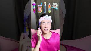 🍜🍧🍭ASMRPinkthemed Mukbang  Perfect for Sleepimmersive asmr asmrsounds [upl. by Rehpotsrik]