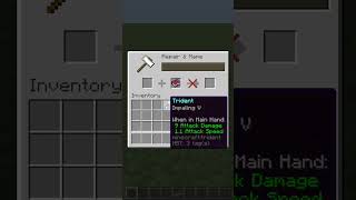 Enchanting Tools in Minecraft Java Edition  Riptide 3 Enchantment Minecraft [upl. by Yekciv304]