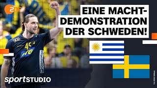 Uruguay – Schweden Highlights  HandballWM 2023  sportstudio [upl. by Tab]