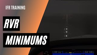 Shooting an Approach to RVR Minimums  How to Shoot an ILS Approach [upl. by Leoline]