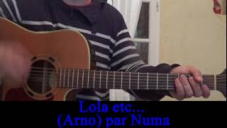 Lola etc Arno Hintjens reprise guitare voix 2002 [upl. by Ewen]