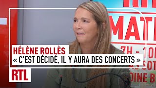 Hélène annonce son retour sur scène  quotCest décidé il y aura des concertsquot [upl. by Ttik]