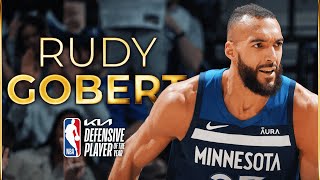 Rudy Gobert Wins The 20232024 NBA KiaDPOY Award [upl. by Symons58]