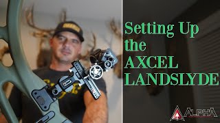 Setting Up the Axcel Archery Landslyde Sight [upl. by Esinehc]