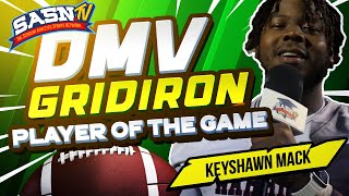 DMV Gridiron Interviews Running Back Keyshawn Mack [upl. by Furtek]