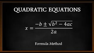 Master Quadratic Equations Step by Step Guide to the Formula Method [upl. by Eniamsaj458]