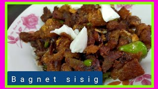 BAGNET SISIG  BAGNET RECIPE  SISIG RECIPE [upl. by Bary951]