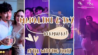 AFTER WEDDING PARTY MAHALINI amp RIZKY FEBIAN BERMUARA [upl. by Candace257]