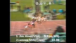 100mFinalWR1968 Olympic GamesMexico City [upl. by Lougheed]