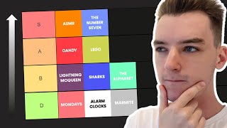 ASMR A Tier List of Random Things [upl. by Abijah]